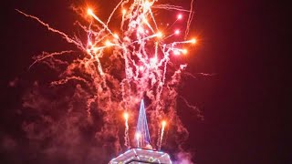 Gatlinburg New Years Eve Ball Drop amp Fireworks Show 2023 [upl. by Clava]