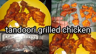 how to make homemade tandoori chickenఎంతో రుచిగా ఇంట్లోనే తందూరి చికెన్ తయారీ విధానంtandoori👌👌👌 [upl. by Yragerg]