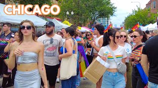 Chicago Pride Festival 2024 on Saturday  June 22 2024  4K Video [upl. by Ysus702]