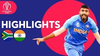 Rohit Hundred Seals Win  South Africa vs India  Match Highlights  ICC Cricket World Cup 2019 [upl. by Lynad562]