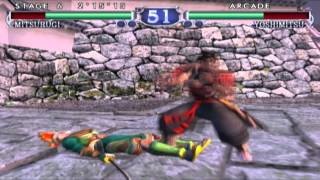 Soul Calibur 2 PS2 walkthrough  Mitsurugi [upl. by Parnell688]