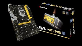 Biostar TB250BTC PRO Motherboard Unboxing and Overview [upl. by Gothart]