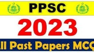 PPSC Solved past paper 2023 PPSC preparation [upl. by Sillyhp]