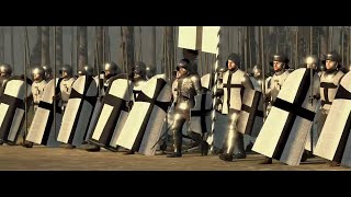 Europes biggest medieval battle 1410AD Historical Battle of Grunwald [upl. by Ahsuat]