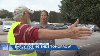 Over a third of South Carolina eligible voters cast early ballots [upl. by Nitsruk]