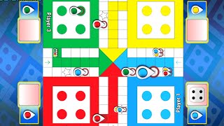 Ludo game in 4 players  Ludo King 4 players  Ludo gameplay [upl. by Heise]