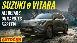 Suzuki e Vitara  The electric Maruti SUV gunning for the Curvv EV Creta EV amp BE 6e  Autocar India [upl. by Natanoj]