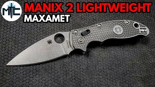 Spyderco Manix 2 Lightweight Maxamet  Overview and Review [upl. by Beller]