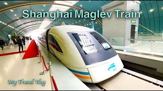 Fastest Commercial Train in the World  Shanghai Maglev Train [upl. by Notgnihsaw400]