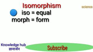 Isomorphism and polymorphism 12th science chemistry [upl. by Mellie]