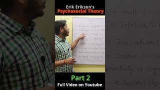 Erik Eriksons Psychosocial Theory Part 2 [upl. by Richers]