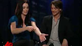 Craig Horner and Bridget Regan interview [upl. by Nyrhtac]