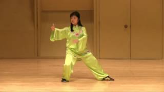 03 24 forms Yang Style Taichi Chuan by quotQueen of Taichi quot Master Jiamin Gao of US Wushu Center [upl. by Romilly]