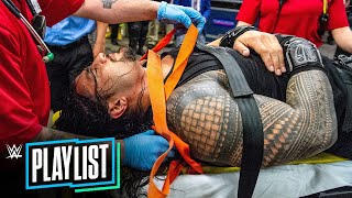 Heinous attacks that injured Superstars WWE Playlist [upl. by Metah]