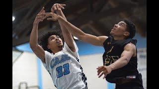 Mens Hoop Soars Over Alameda 8472  Salt Water Classic Game 1 [upl. by Heilner85]