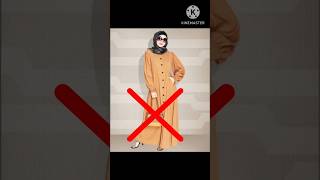 hijab status  fashion hijab vs real hijab status shorts shortvideo ytshort [upl. by Aryc5]