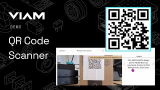 QR code scanner  Demo [upl. by Joanie]