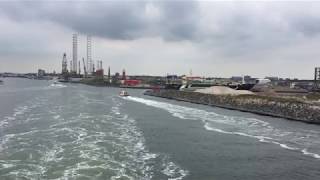 DFDS minicruise  Ijmuiden to Newcastle  Princess seaways ferry [upl. by Retloc]