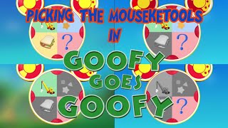 Picking The Mouseketools In Goofy Goes Goofy [upl. by Cass]