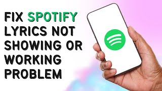 How to Fix Spotify Lyrics Not Showing or Working Problem Spotify Lyrics Error [upl. by Merell]