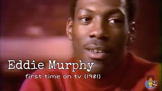 Eddie Murphys First TV Appearance 1981 [upl. by Kory]