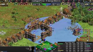 It Really Happened 🤣 11  4v4 Arena  Age of Empires 2 [upl. by Sheffield]