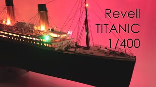 Revell Titanic 1400 with lights [upl. by Wynne]