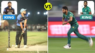 Haris Rauf Vs Tamour Mirza Face To Face In TapeBall Match  Haris Rauf Speed Star Bowler Of Pakistan [upl. by Kristel534]