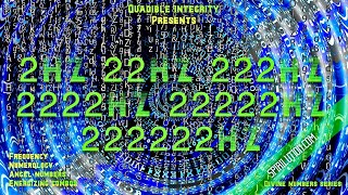 ★2Hz 22Hz 222Hz 2222Hz 22222Hz 222222Hz★ Heavenly Numerology Frequency Combo [upl. by Vivle559]