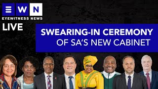 PART 1 The swearingin ceremony of SAs new cabinet [upl. by Hereld]