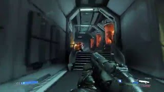 Exclusive DOOM 1080p 60FPS Gameplay with Vulkan API on GeForce GTX [upl. by Nostets801]