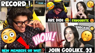 GIRL Influencer SHOCKED By JONATHAN Fan Base 🤯 Godlike JOIN😍❓ Godlike ANNOUNCEMENT 😳 [upl. by Karly]