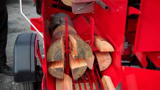 Hakki Pilke Carry 25 previously known as the 2x S Carry trailed firewood processor [upl. by Arrahs692]