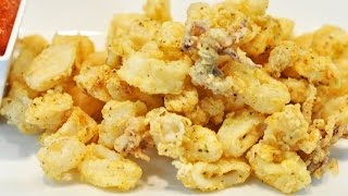 Crispy amp Tender Calamari [upl. by Anatola931]