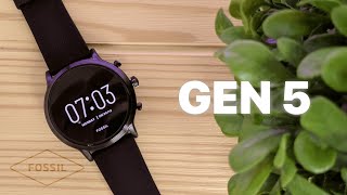 Fossil Gen 5 Carlyle Smart Watch Review [upl. by Nnylak]