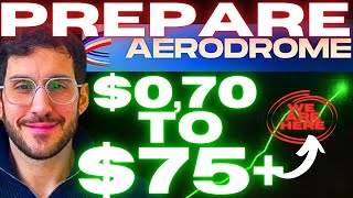 Aerodrome Finance IS IT TIME URGENT AERO TOKEN PRICE PREDICTION UPDATE [upl. by Pickens]