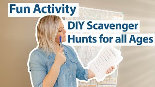 Scavenger Hunt DIY [upl. by Lalat]