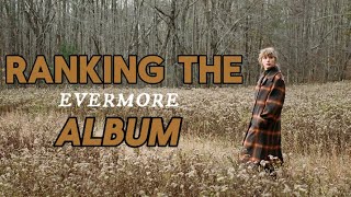 ranking the evermore album [upl. by Llerut]