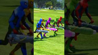 GTA 5 স্পাইডারম্যান আর বেনমের মারামারি spiderman ironman superman [upl. by Yvette]