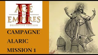 FR AoEII Definitive Edition campagne dAlaric  mission 1 [upl. by Nahgeam]