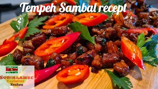 🇸🇷 Surinaamse Tempeh Sambal recept [upl. by Leasia157]