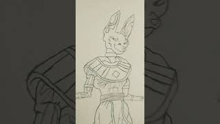 Lord beerus drawing ❤️😃✨ [upl. by Aicilaf]