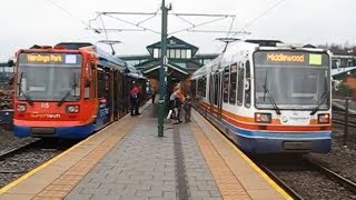 UK Stagecoach Supertram Sheffield South Yorkshire Inc Meadowhall Herdings amp City Centre [upl. by Larcher293]