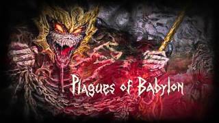 ICED EARTH  Plagues Of Babylon Lyric Video [upl. by Jat]