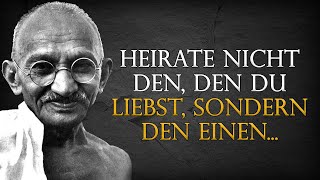 35 Zitate von Mahatma Gandhi die Sie Unglaublich Weise Machen Werden [upl. by Suixela]