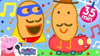 Peppa Pig Songs 🌟 Super Potato Theme Song 🎵 Peppa Pig My First Album 6  Kids Songs  Baby Songs [upl. by Moreno]