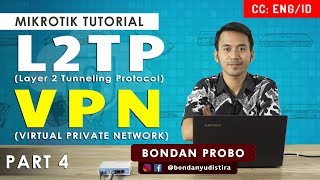 L2TPIPsec  VPN MIKROTIK TUTORIAL ENG SUB [upl. by Laddie]