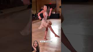 💯 for Daria 💃✨ dance jive ballet ballerina dancer dancing competition dariaesaulova [upl. by Davidoff]