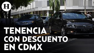 Tenencia y refrendo 2023 Conoce los requisitos para obtener descuentos de tus pagos en CDMX [upl. by Cordula833]