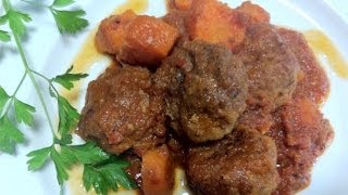 Receta de Albóndigas con zanahoria [upl. by Izawa896]